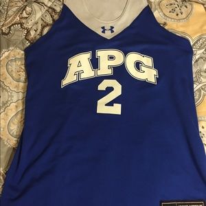 Under Armour reversible tank top jersey